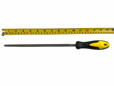 10" Round File Second Cut Rat Tail
