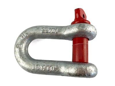 22mm Rated D Shackle 6500KGS