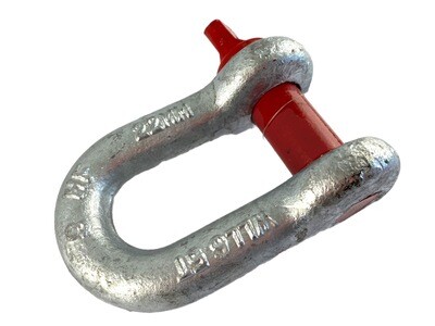 22mm Rated D Shackle 6500KGS
