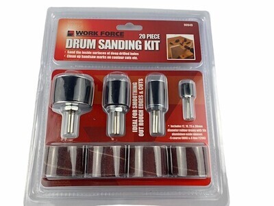 20Pc Sanding Drum Kit