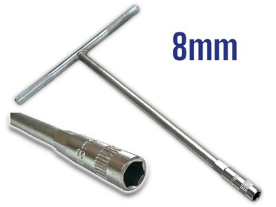8mm x 300mm T Handle Socket