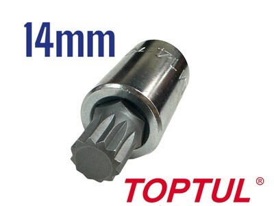 M14 Spline Socket 1/2&quot; Dr 14mm
