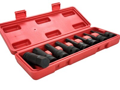 1/2” Dr 8Pc Hex Impact Socket Set