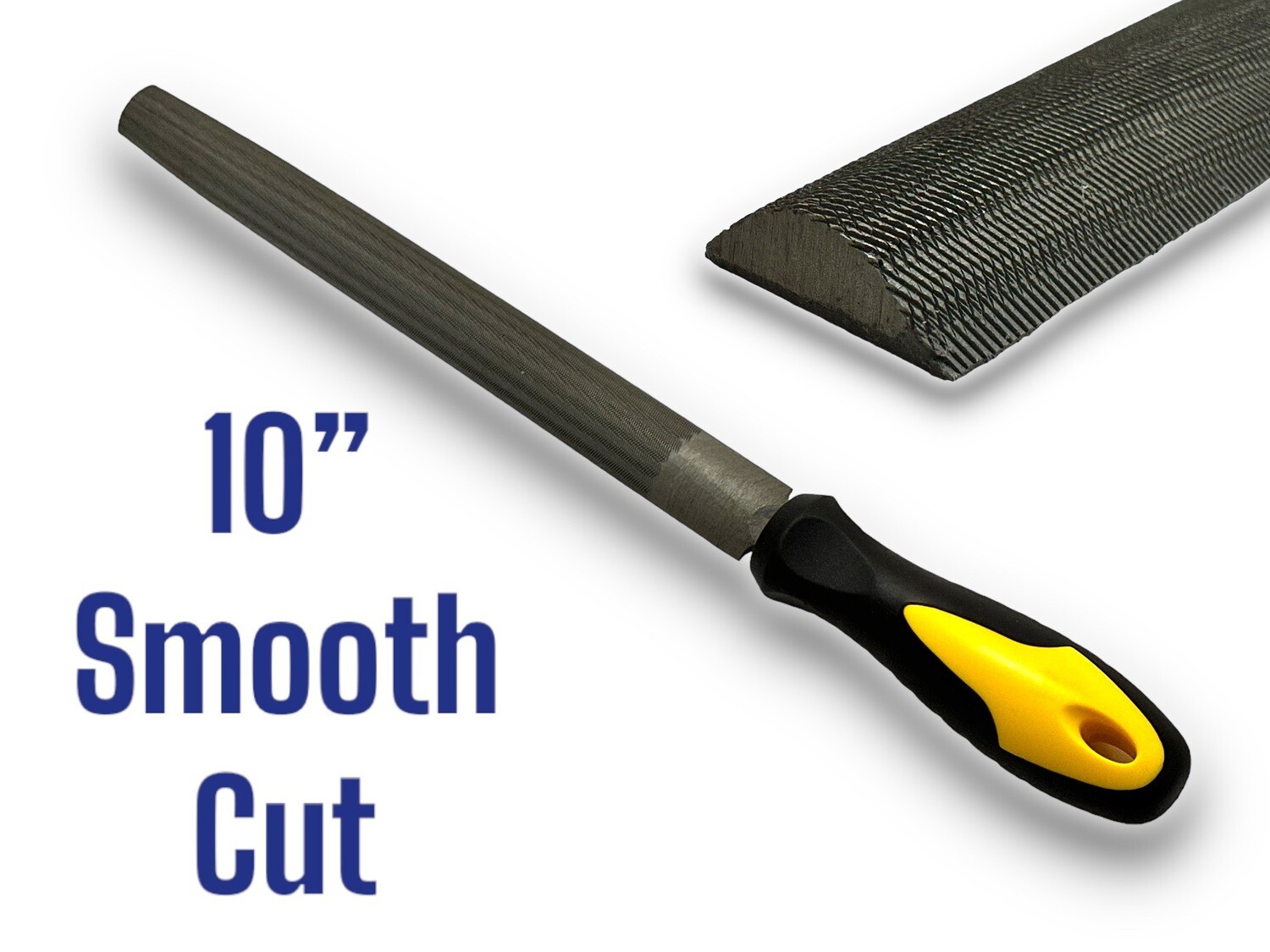 10” (250mm) Half Round Smooth Cut File