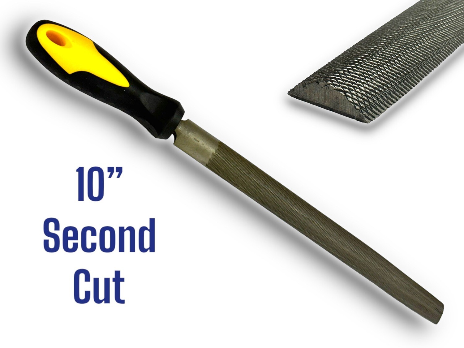 10” (250mm) Half Round Second Cut