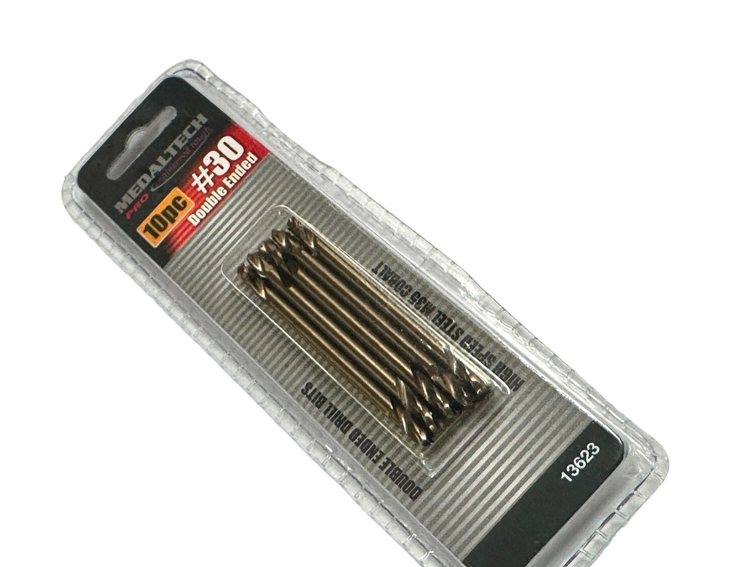 10Pc No.30 Double Ended HSS M35 Cobalt Drill Bits