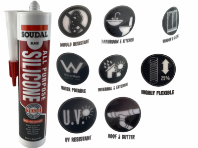 Silicone Black 300ml
