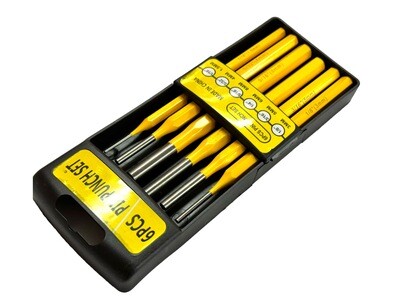 6pc Pin Punch Set