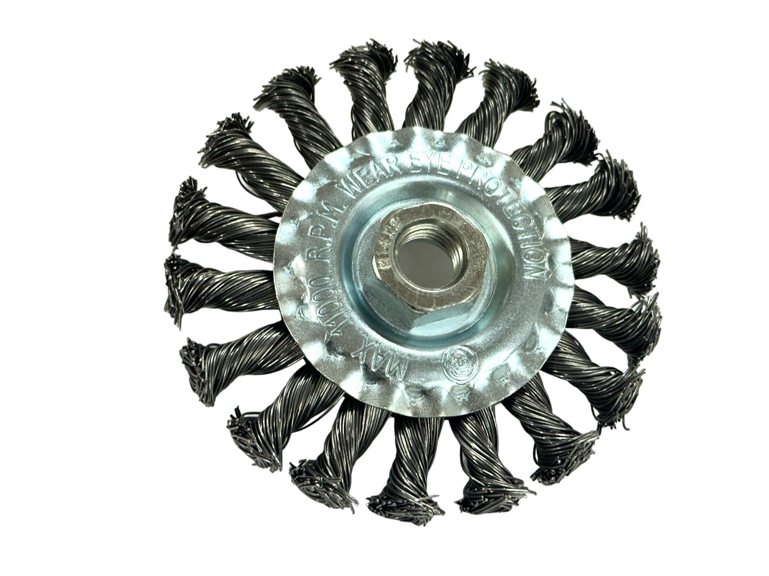 4&quot; Wire Wheel Knotted