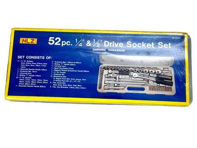 52Pc Socket Set