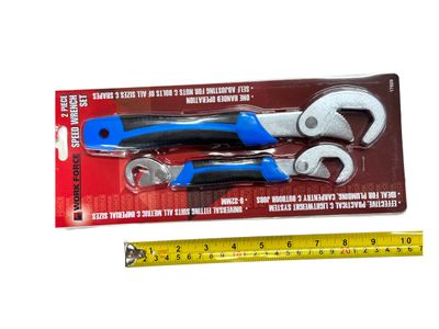 2Pc Speed Wrench Set
