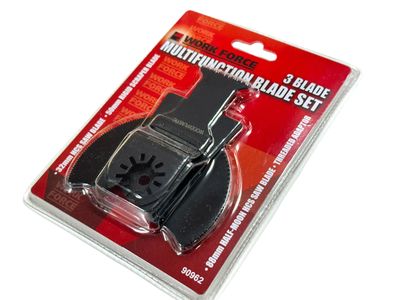3Pc Multifunction Blade Set