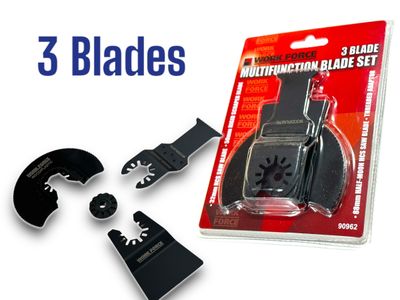 3Pc Multifunction Blade Set