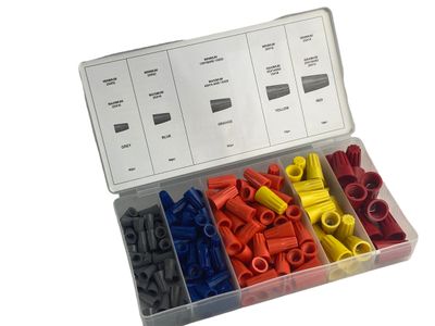 158 Pc Wire Connector Assortment
