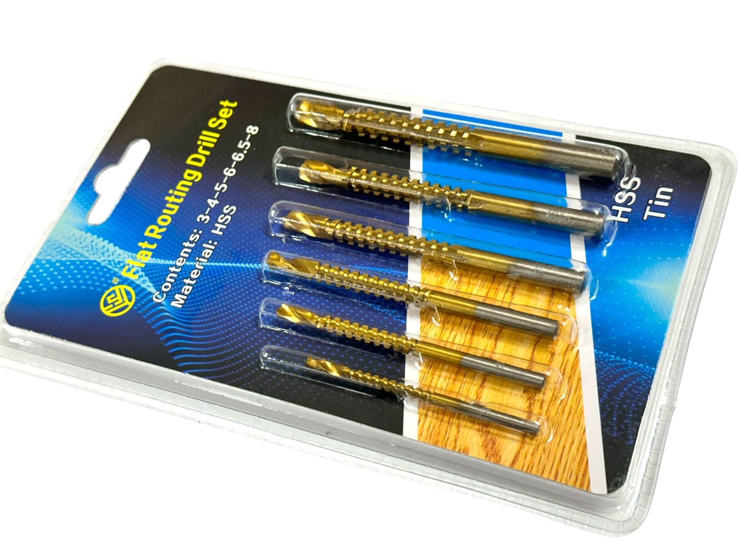 6 Pc Saw Drill Bit Set