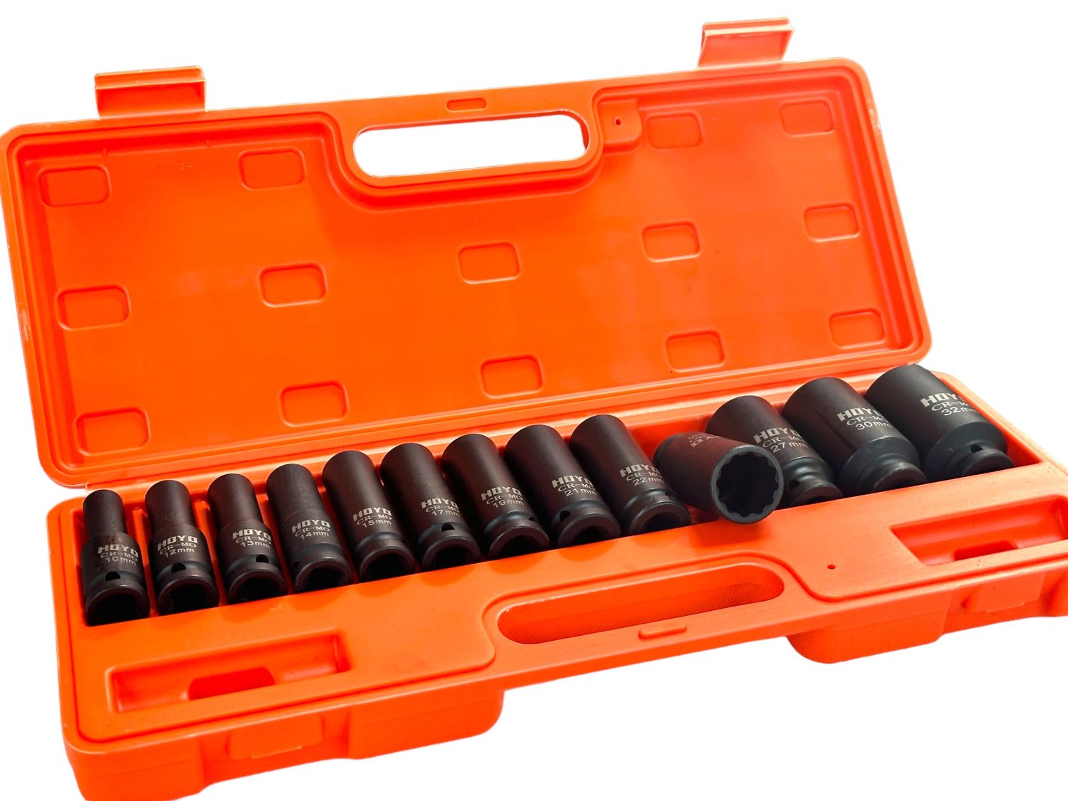 13Pc Deep Impact Socket Set
