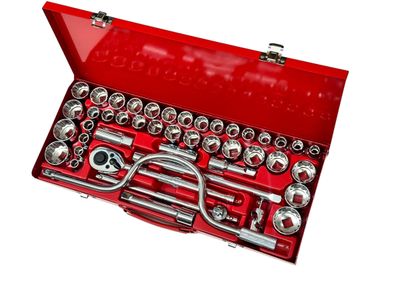 45 Pc 1/2” Dr Socket Set