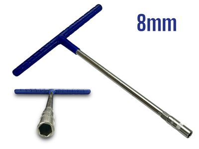 8mm x 300mm Socket T Handle