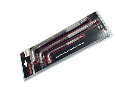 3Pc Socket Bar Set 1/4”, 3/8”, 1/2”