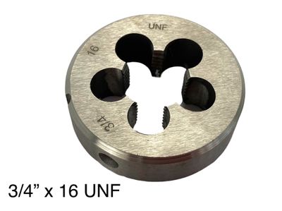 3/4&quot; x 16 UNF Die