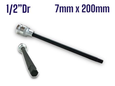 1/2”Dr 7mm x 200mm Hex Socket