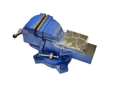 4" Engineers Vice Blue Swivel