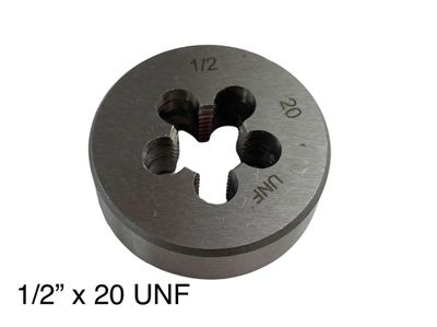 1/2&quot; x 20 UNF Die 1.5&quot;