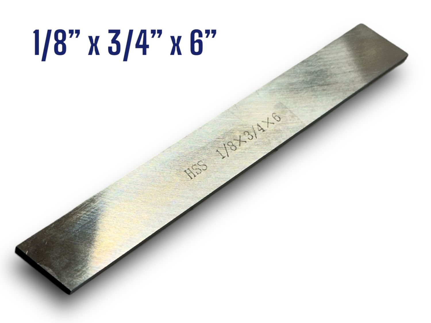 1/8&quot; x 3/4&quot; x 6&quot; HSS Parting off tool steel