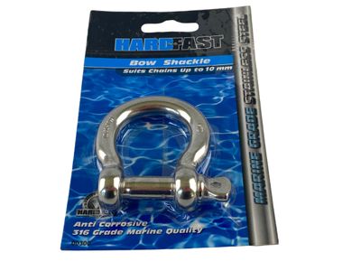 10mm Bow Shackle SS
