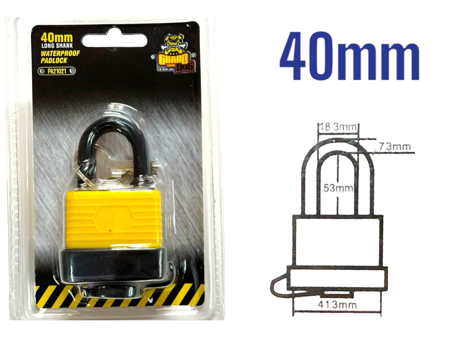 40mm Laminated Lock