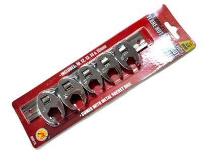 5Pc 3/8" Crowsfoot Wrench Set