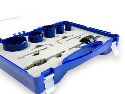 9Pc Hole Saw Cobalt Set