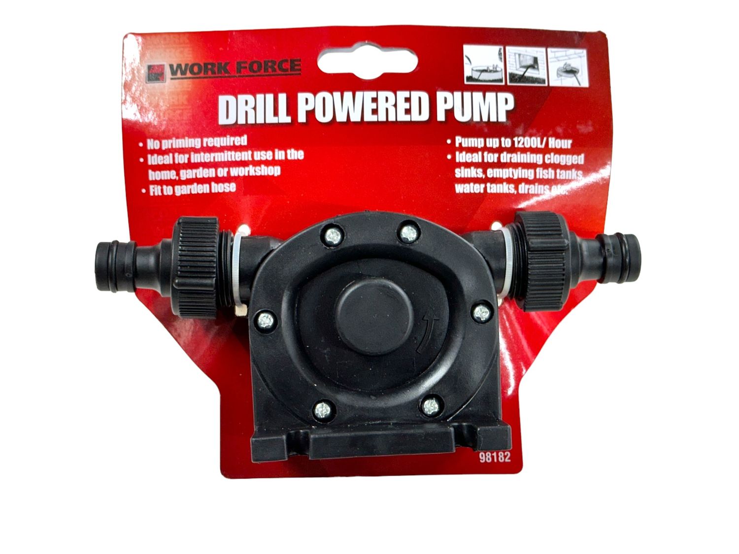 Drill Powered Pump