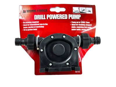Drill Powered Pump