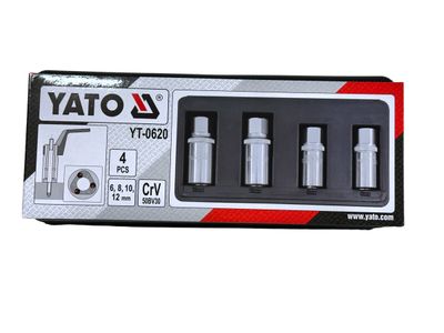 4 Pc Stud Remover Set