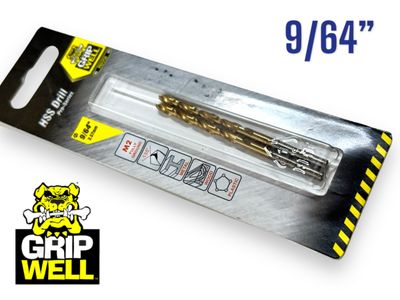 2Pc 9/64” Drill Bit