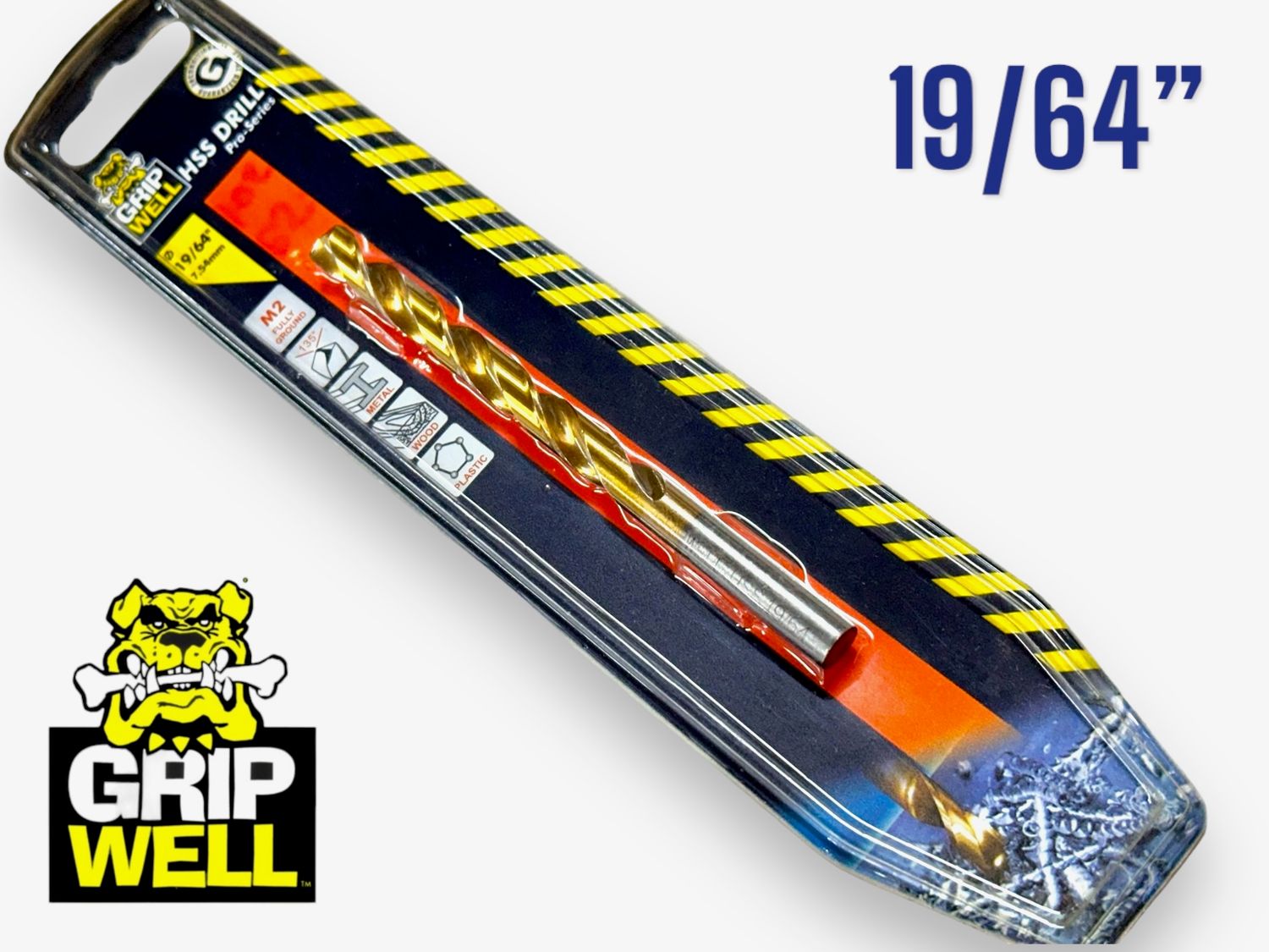 19/64” Drill Bit
