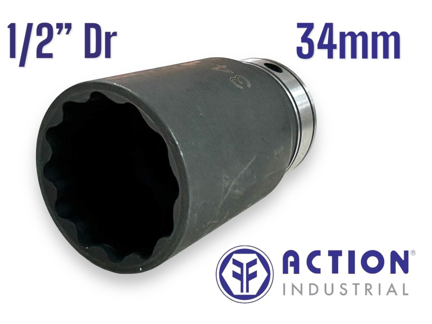 34mm 12 Point Deep Socket
