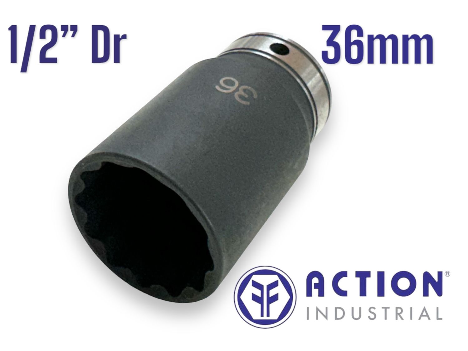 36mm 12 Point Deep Socket