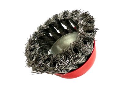75mm (3”) Wire Brush Cup Knotted