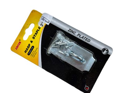4" Hasp and Staple