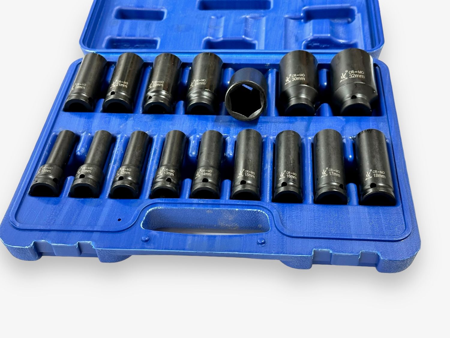 16Pc Impact Socket Set Metric