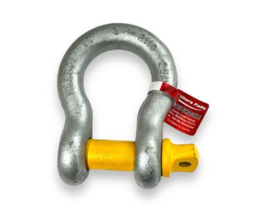 Bow Shackle 25mm Pin Rated 8.5Ton