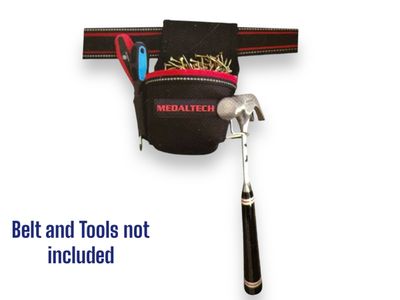 Tool Pouch with Hammer Holder