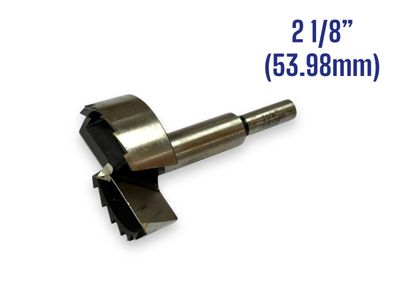 2 1/8” (53.98mm) Forstner Bit
