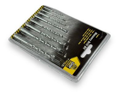 8 Pc Masonry Drill Bit Set Metric