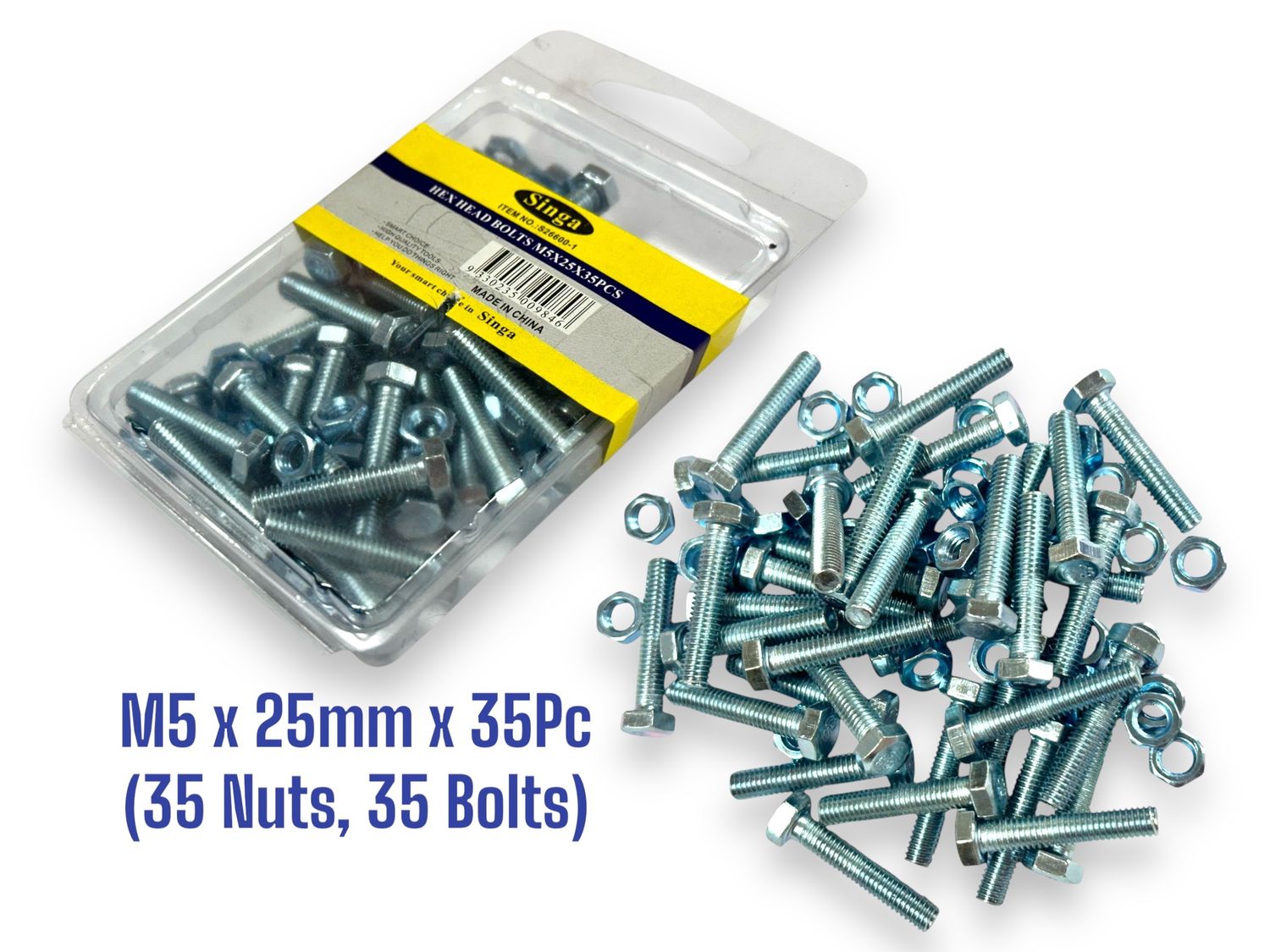 M5 x 25mm Nuts and Bolts