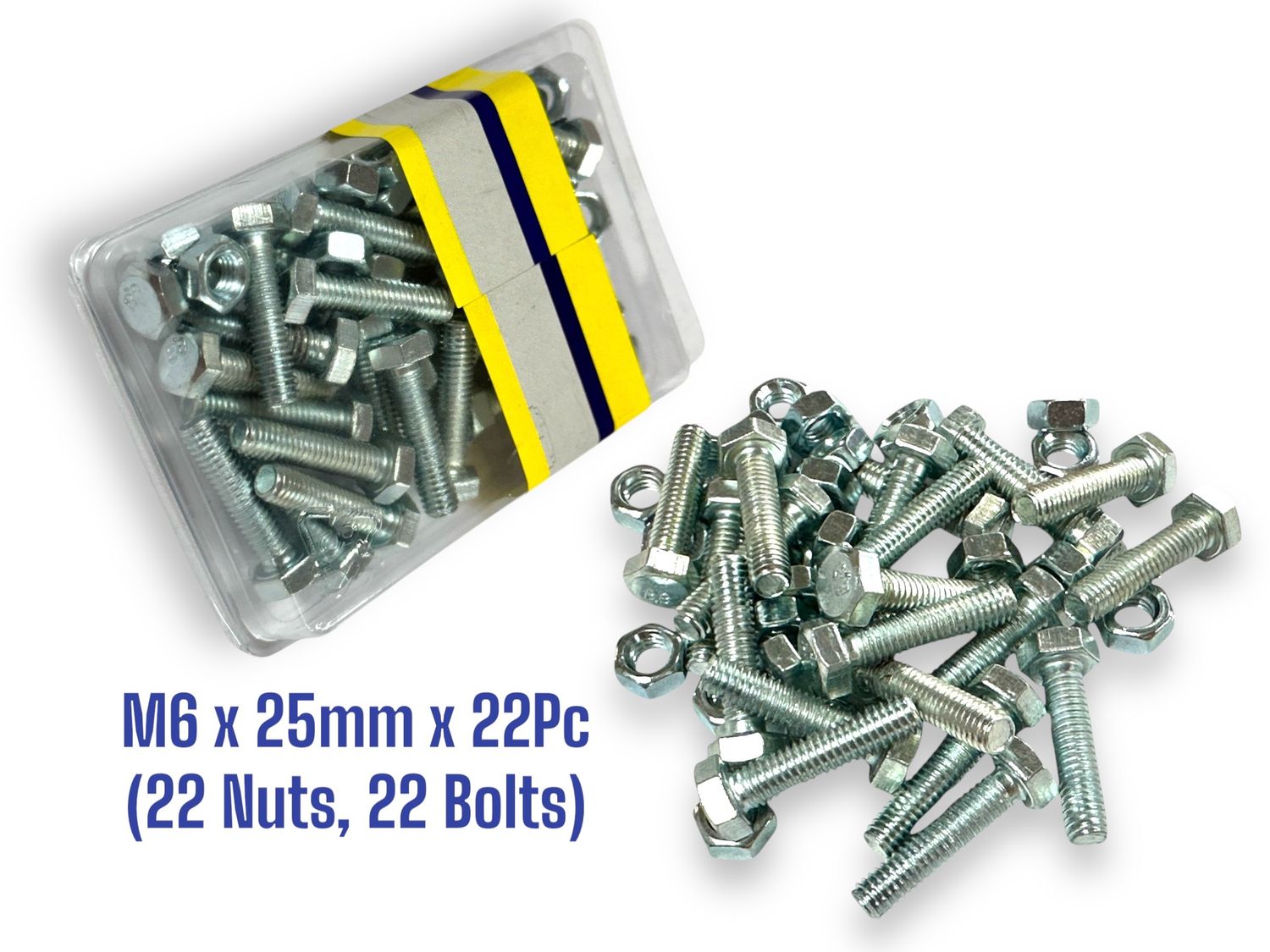 M6 x 25mm Nuts and Bolts