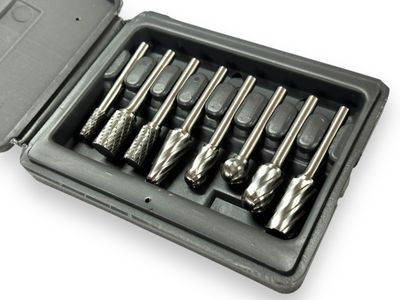8Pc Carbide Burrs