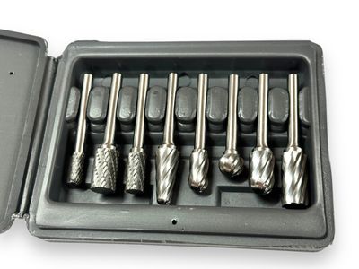 8Pc Carbide Burrs